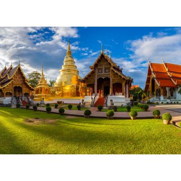 Lais Puzzle - Wat Phra Singh befindet sich im westlichen Teil der Altstadt von Chiang Mai, Thailand - 1.000 Teile