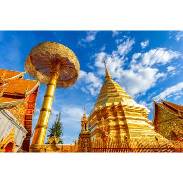Lais Puzzle - Wat Phra That Doi Suthep ist eine Touristenattraktion in Chiang Mai, Thailand - 2.000 Teile
