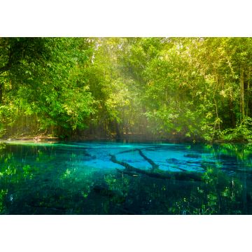 Lais Puzzle - Blauer Teich im Wald. Krabi - 1.000 Teile