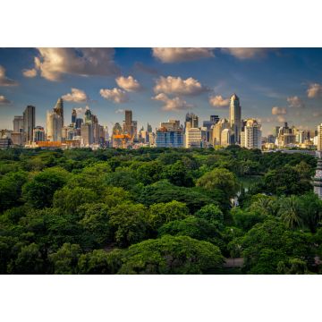 Lais Puzzle - Panorama der Skyline von Bangkok bei Sonnenuntergang - 1.000 Teile