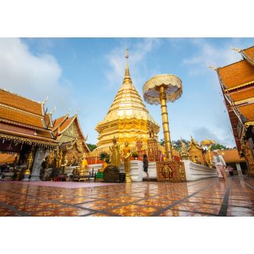 Lais Puzzle - Wat Phra That Doi Suthep ist ein theravada-buddhistischer Tempel (Wat) in der Provinz Chiang Mai, Thailand - 1.000 Teile