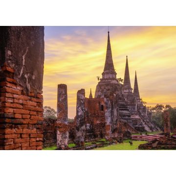 Lais Puzzle - Wat Phra Si Sanphet ist ein historischer Park in Ayutthaya, Thailand. - 1.000 Teile