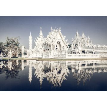 Lais Puzzle - Wat Rong Khun Der berühmte Weiße Tempel in Chiang Rai, Thailand - 1.000 Teile