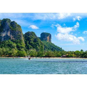 Lais Puzzle - Railay West Beach mit schöner Felsformation und Landschaftskulisse in der Provinz Krabi - tropische Küste mit paradiesischen Stränden - Thailand - 1.000 Teile
