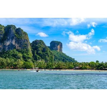 Lais Puzzle - Railay West Beach mit schöner Felsformation und Landschaftskulisse in der Provinz Krabi - tropische Küste mit paradiesischen Stränden - Thailand - 2.000 Teile