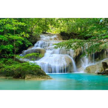 Lais Puzzle - Wasserfall Ebene 1, Erawan-Nationalpark, Kanchanaburi, Thailand - 2.000 Teile