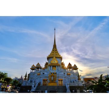 Lais Puzzle - Wat Traimit ist ein Tempel in Bangkok, Thailand, mit einem großen goldenen Buddha. Er befindet sich in Chinatown, Yaowarat Rd. - 1.000 Teile
