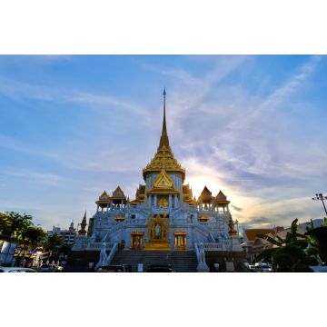 Lais Puzzle - Wat Traimit ist ein Tempel in Bangkok, Thailand, mit einem großen goldenen Buddha. Er befindet sich in Chinatown, Yaowarat Rd. - 2.000 Teile