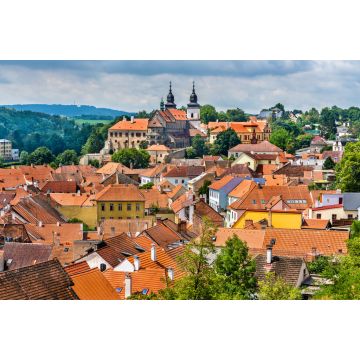 Lais Puzzle - Panorama von Trebic, einer UNESCO-Weltkulturerbestätte in der Tschechischen Republik - 2.000 Teile