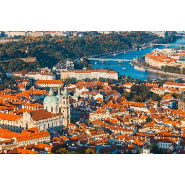 Lais Puzzle - Luftaufnahme des Stadtteils Mala Strana, Prag, Tschechische Republik, rote Ziegeldächer - 2.000 Teile