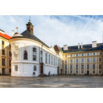 Lais Puzzle - Außenansicht der Schatzkammer der St.-Veits-Kathedrale am Prazky hrad, Prager Dom in Prag in der Nähe der St.-Veits-Kathedrale. Statue des Heiligen Petrus in der Nische - 1.000 Teile