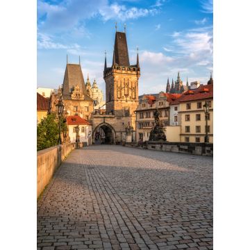 Lais Puzzle - Karlsbrücke in Prag / Schöner sonniger Morgenblick auf die Karlsbrücke in Prag, Tschechische Republik - 1.000 Teile