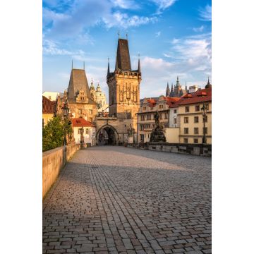 Lais Puzzle - Karlsbrücke in Prag / Schöner sonniger Morgenblick auf die Karlsbrücke in Prag, Tschechische Republik - 2.000 Teile