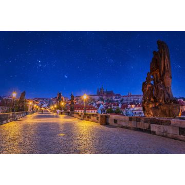 Lais Puzzle - Schöne Karlsbrücke in Prag bei Nacht, Tschechische Republik - 2.000 Teile