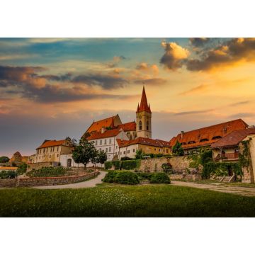 Lais Puzzle - St. Nikolaus-Kathedrale in Znaim bei Sonnenuntergang. Sommerabend. Tschechische Republik - 1.000 Teile