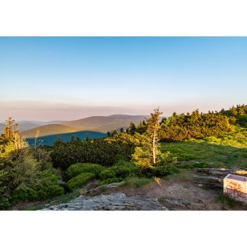Lais Puzzle - Praded und einige andere Hügel von Cervena hora im Jeseniky-Gebirge in der Tschechischen Republik - 1.000 Teile