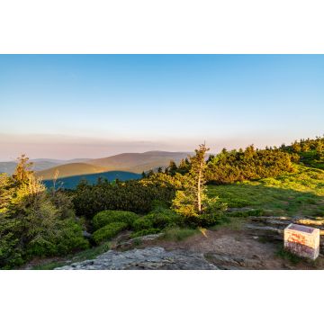 Lais Puzzle - Praded und einige andere Hügel von Cervena hora im Jeseniky-Gebirge in der Tschechischen Republik - 2.000 Teile