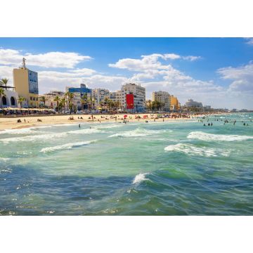 Lais Puzzle - Städtischer Strand in Sousse. Tunesien, Nordafrika - 1.000 Teile