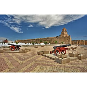 Lais Puzzle - Die Große Moschee von Kairouan, auch bekannt als die Moschee von Uqba, in der Stadt Kairouan, Tunesien - 2.000 Teile