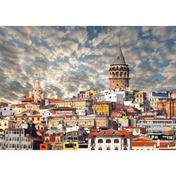 Lais Puzzle - Stadtbild mit Galata-Turm über dem Goldenen Horn in Istanbul, Türkei - 1.000 Teile
