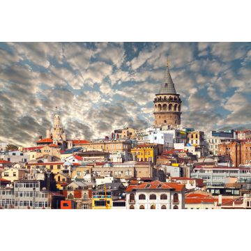 Lais Puzzle - Stadtbild mit Galata-Turm über dem Goldenen Horn in Istanbul, Türkei - 2.000 Teile