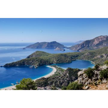 Lais Puzzle - Türkei, Küste, Oludeniz-Strand, Blick auf die Spitze des Strandes und die blaue Lagune - 2.000 Teile