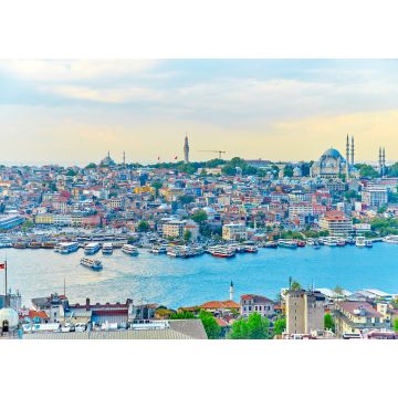 Lais Puzzle - Blick vom Galata-Turm in Istanbul bei Sonnenuntergang - 1.000 Teile