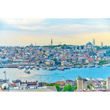 Lais Puzzle - Blick vom Galata-Turm in Istanbul bei Sonnenuntergang - 2.000 Teile