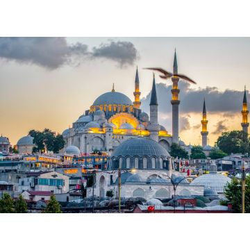 Lais Puzzle - Süleymaniye-Moschee Die Süleymaniye-Moschee ist eine osmanische kaiserliche Moschee auf dem Dritten Hügel in Istanbul, Türkei - 1.000 Teile