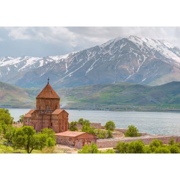 Lais Puzzle - Die Insel Akdamar im Van-See. Die armenische Kathedralkirche des Heiligen Kreuzes - Akdamar, Türkei - 1.000 Teile