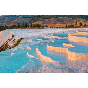 Lais Puzzle - Natürliche Travertinbecken und Terrassen in Pamukkale. Die Baumwollburg im Südwesten der Türkei - 2.000 Teile