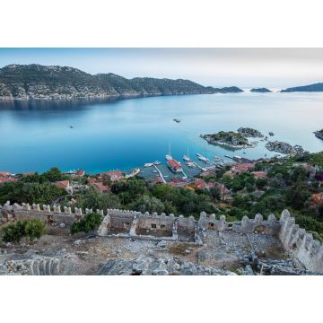 Lais Puzzle - Blick auf Kalekoy im Golf von Kekova. Kekova ist ein beliebtes Touristenziel in der Türkei - 1.000 Teile