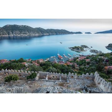 Lais Puzzle - Blick auf Kalekoy im Golf von Kekova. Kekova ist ein beliebtes Touristenziel in der Türkei - 2.000 Teile
