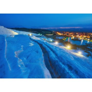Lais Puzzle - Pamukkale - beeindruckende Naturstätte mit weißen Travertinterrassen in der Provinz Denizli, Türkei - 1.000 Teile
