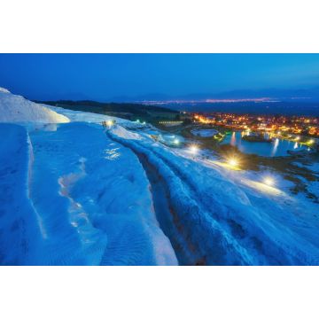 Lais Puzzle - Pamukkale - beeindruckende Naturstätte mit weißen Travertinterrassen in der Provinz Denizli, Türkei - 2.000 Teile