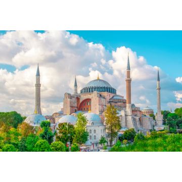 Lais Puzzle - Architektur und Hagia Sophia Museum an einem sonnigen Tag in Eminonu, istanbul, Türkei - 2.000 Teile