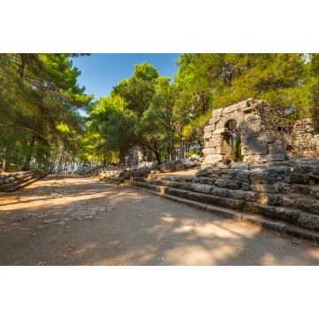 Lais Puzzle - Ruinen der antiken Stadt Phaselis in der Provinz Antalya. Türkei - 2.000 Teile