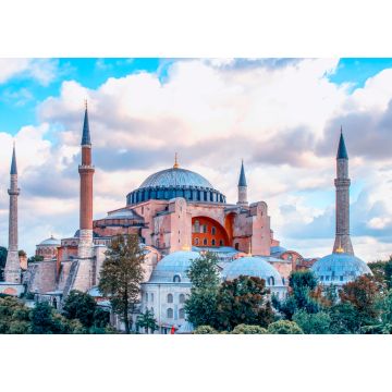 Lais Puzzle - Architektur und Hagia Sophia Museum an einem sonnigen Tag in Eminonu, istanbul, Türkei - 1.000 Teile