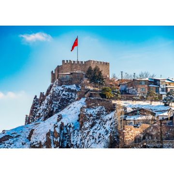 Lais Puzzle - Ansicht der Burg von Ankara im Winter - 1.000 Teile