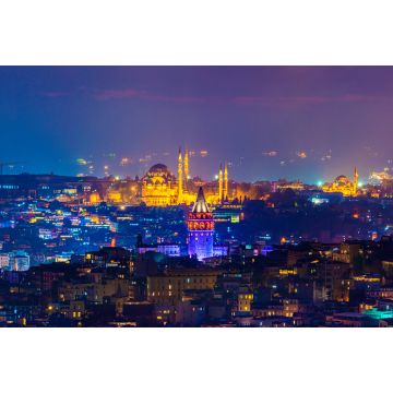 Lais Puzzle - Panoramablick auf den Sonnenuntergang in Istanbul - 2.000 Teile