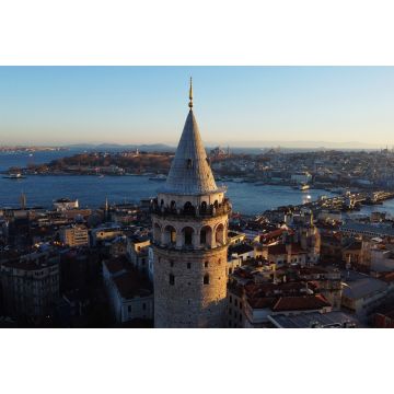 Lais Puzzle - Luftaufnahme des Galata-Turms und der Kreuzung des Goldenen Horns mit der Bosporusstraße in Istanbul, Türkei - 2.000 Teile