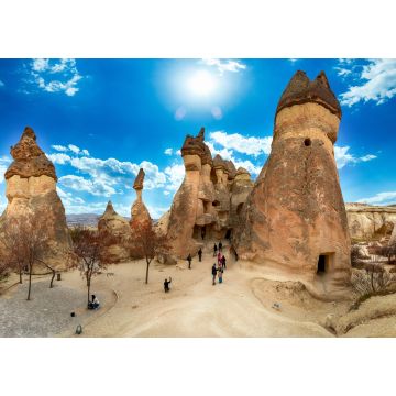 Lais Puzzle - Malerische Landschaft aus geformten Sandsteinfelsen. Berühmte Fairy Chimneys oder mehrköpfige Steinpilze im Pasaba-Tal bei Goreme - 1.000 Teile