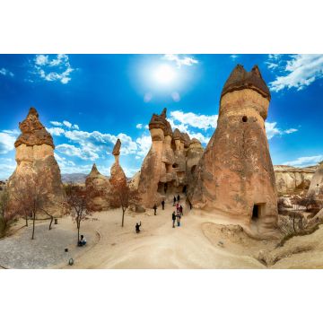 Lais Puzzle - Malerische Landschaft aus geformten Sandsteinfelsen. Berühmte Fairy Chimneys oder mehrköpfige Steinpilze im Pasaba-Tal bei Goreme - 2.000 Teile