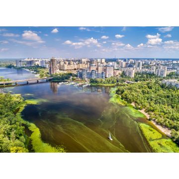 Lais Puzzle - Luftaufnahme des Flusses Dnjepr in Kiew, Ukraine - 1.000 Teile