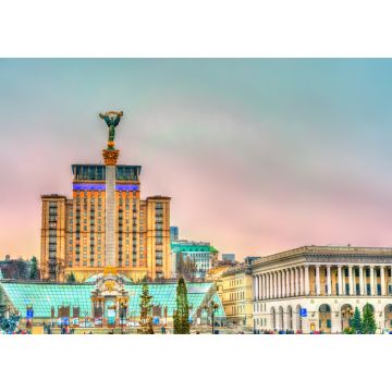Lais Puzzle - Maidan Nezalezhnosti oder Unabhängigkeitsplatz, der zentrale Platz von Kiew, Ukraine - 1.000 Teile