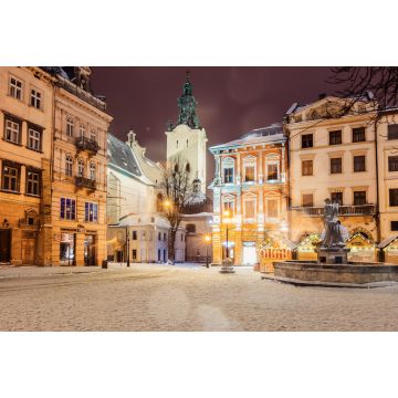 Lais Puzzle - Lemberger Straße im Winter - 2.000 Teile