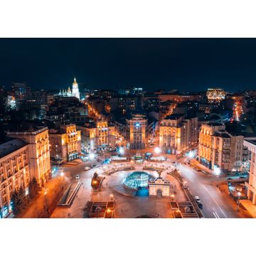 Lais Puzzle - Maidan Nezalezhnosti ist der zentrale Platz der Hauptstadt der Ukraine - 1.000 Teile