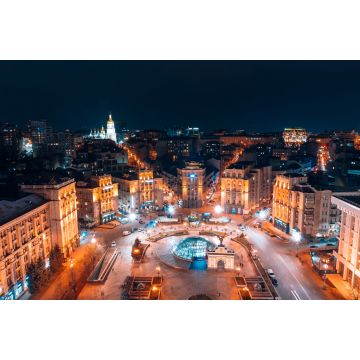 Lais Puzzle - Maidan Nezalezhnosti ist der zentrale Platz der Hauptstadt der Ukraine - 2.000 Teile
