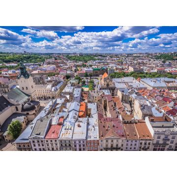 Lais Puzzle - Dächer der Altstadt von Lemberg, Blick vom Rathausturm, Ukraine - 1.000 Teile
