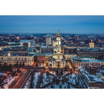 Lais Puzzle - Beleuchtete Mariä-Himmelfahrt-Kathedrale in Charkiw - 1.000 Teile